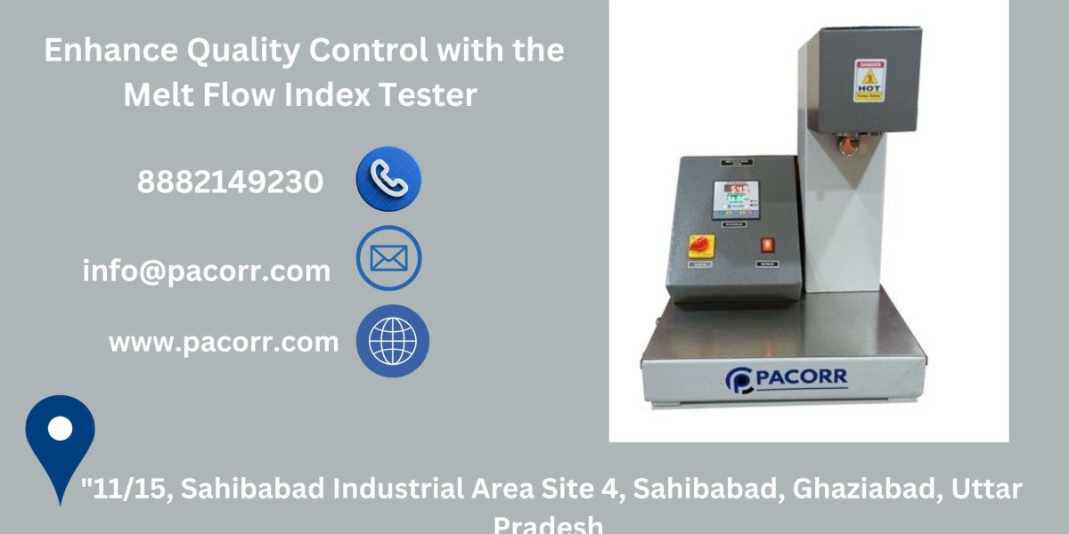 Explore the Features of Pacorr’s Melt Flow Index Tester for Accurate and Reliable Polymer Melt Analysis