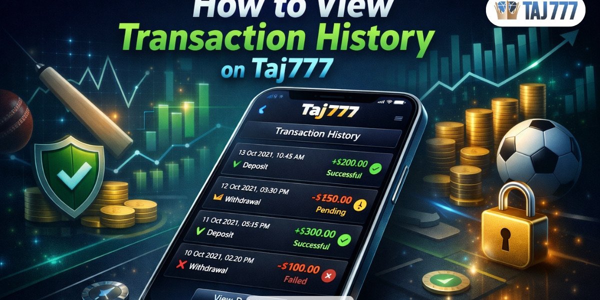 How to View Transaction History on Taj777